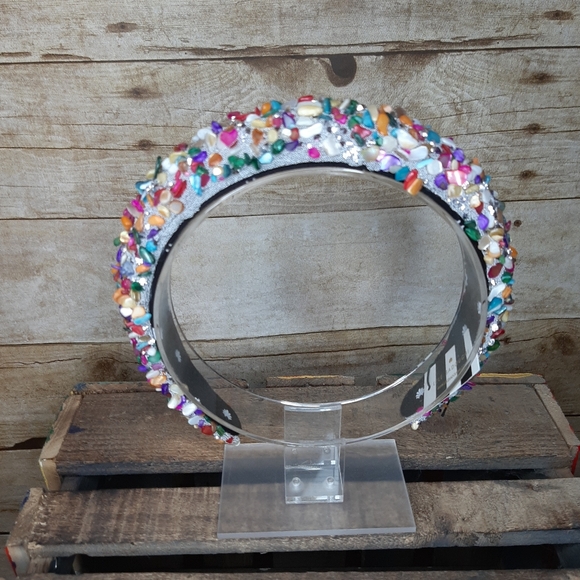 Lele Sadoughi All Over Crystal Alice Headband - Picture 7 of 8